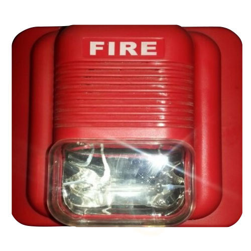 hooter with strobe fire alarm system
